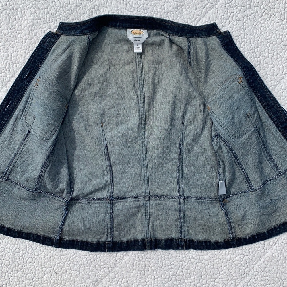 Talbots Stretch Denim Jacket - Picture 8 of 8